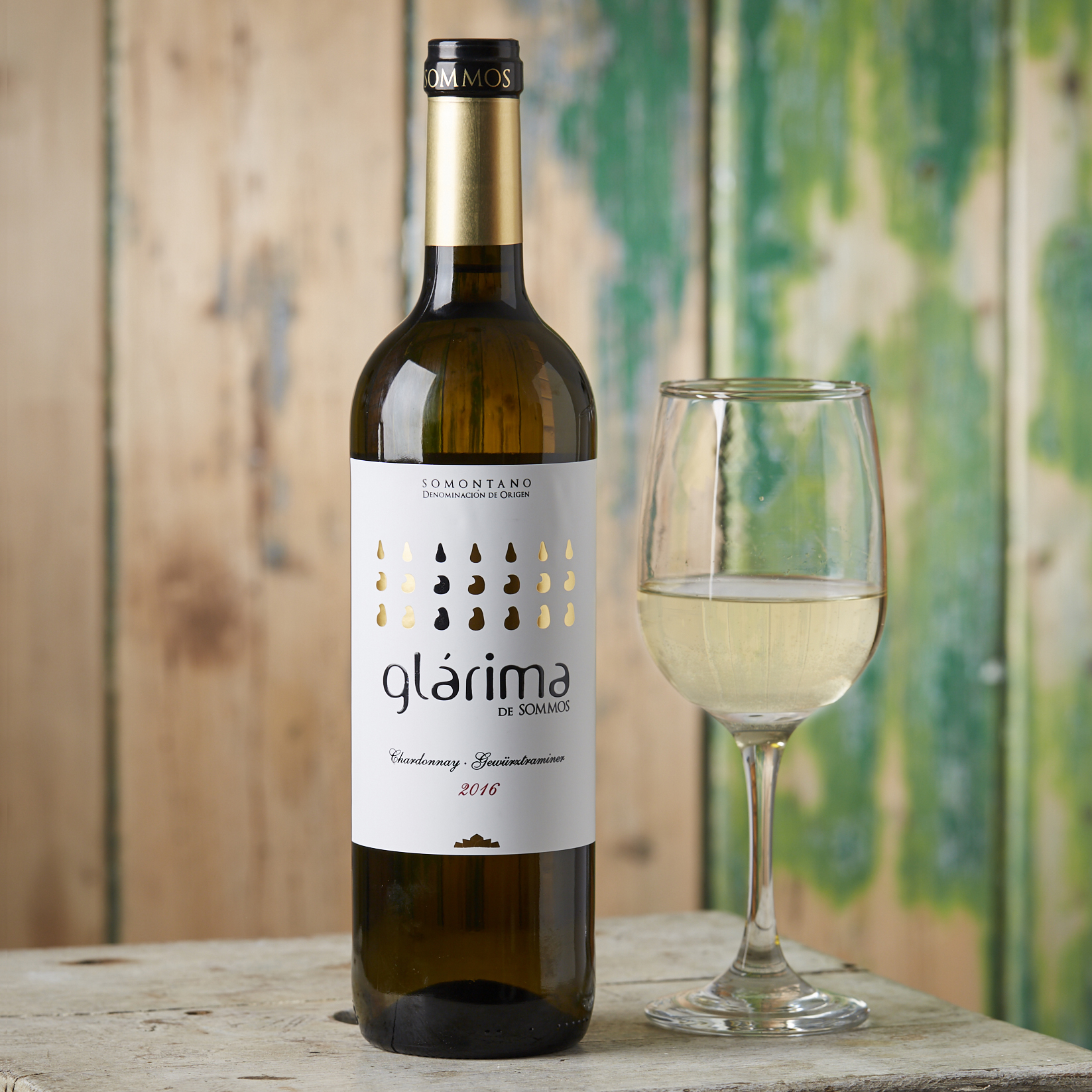 Glarima 2022 white The (gewürztraminer, chardonnay) | Somontano Spanish Hamper